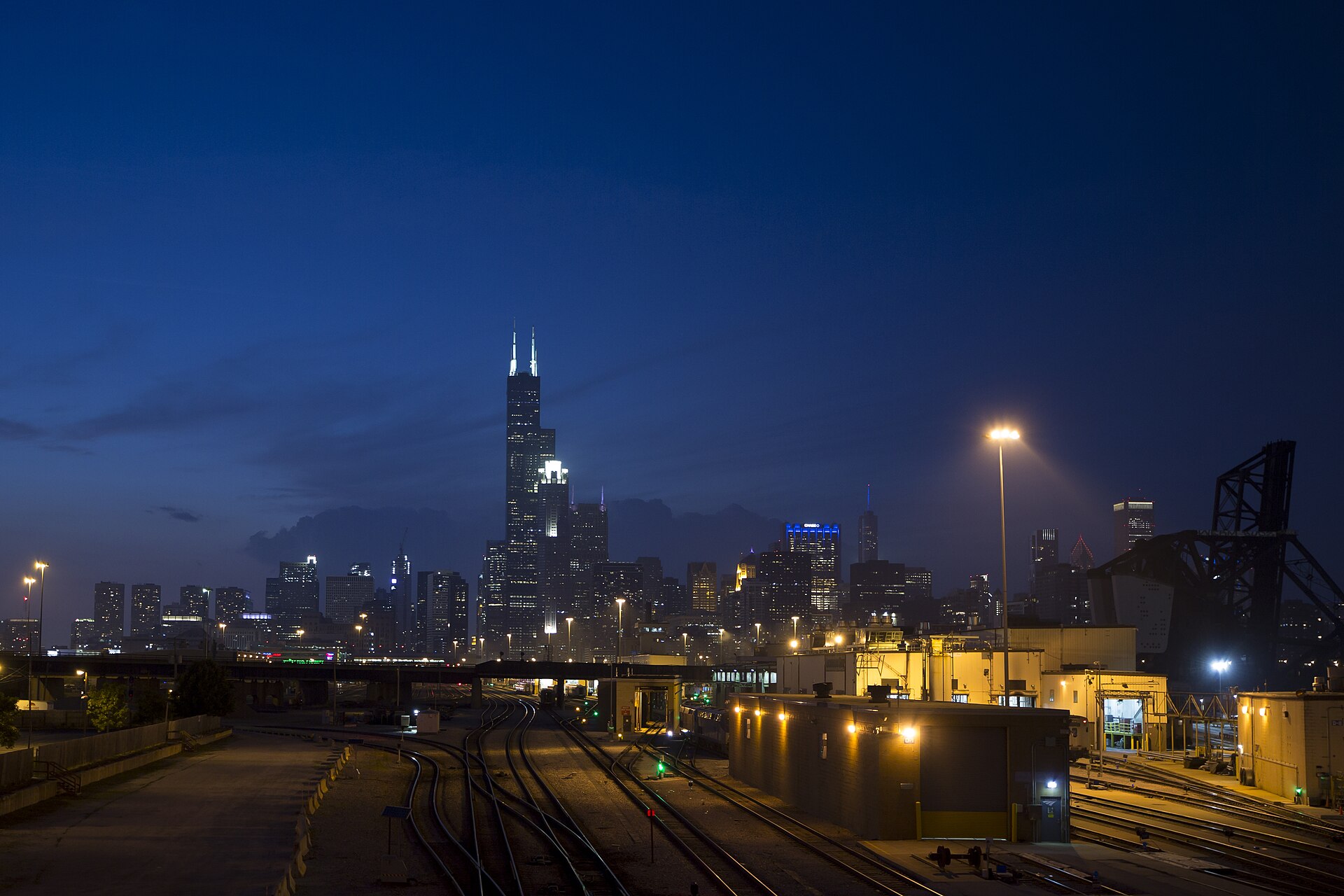 American city skyline representing economic activity